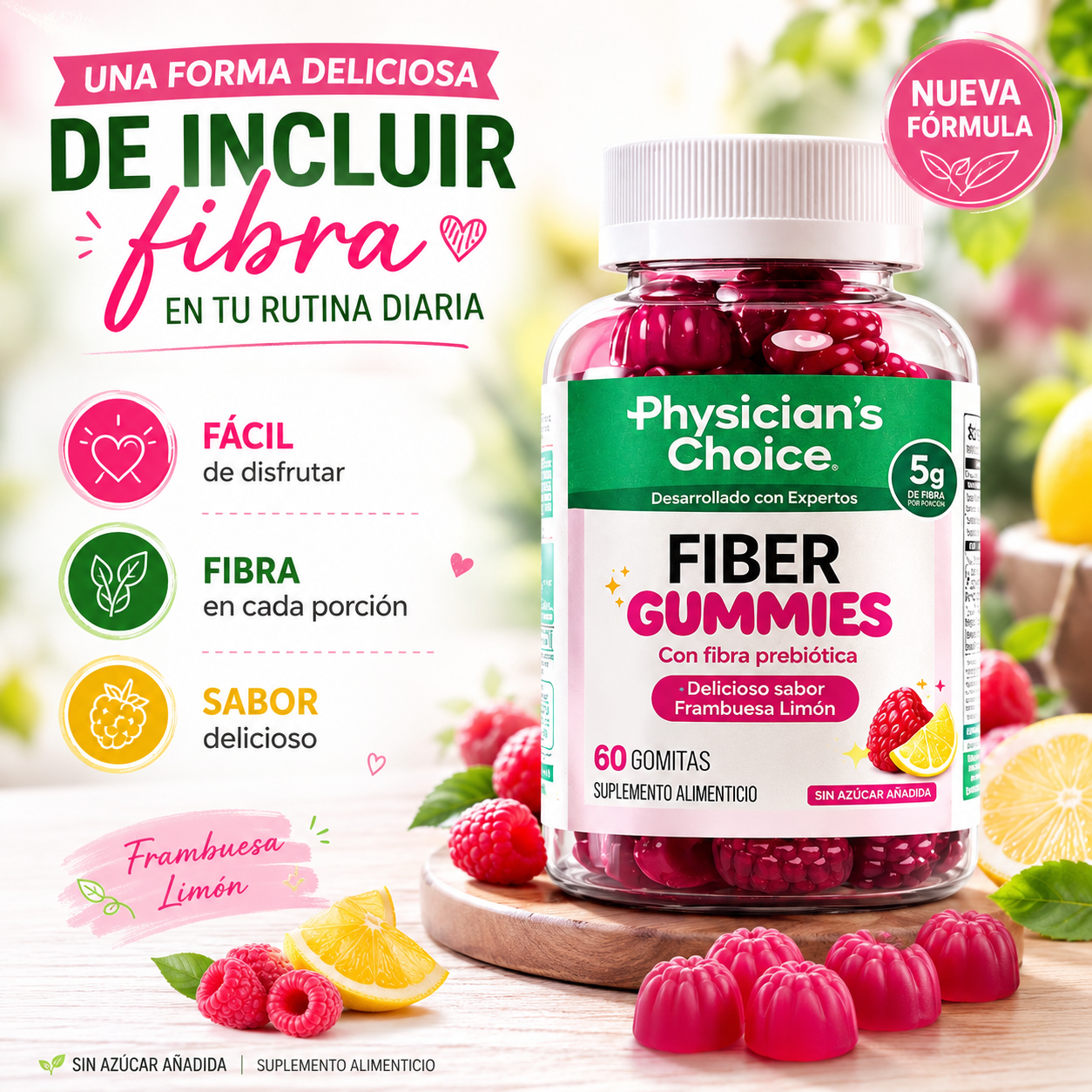 Fibber Gummies | Pequeñas, prácticas y deliciosas.