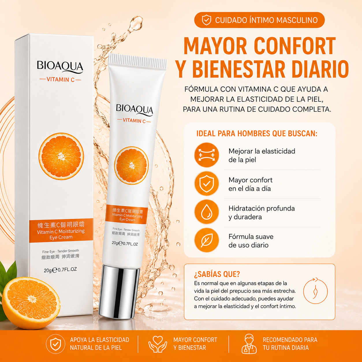 BIOAQUA | Elasticidad que se siente.