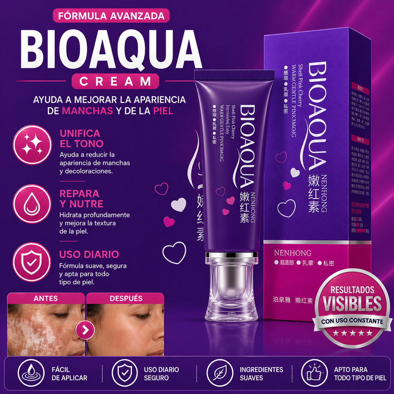 BIOAQUA | COMIENZA EN LA PRIMER APLICACIÓN